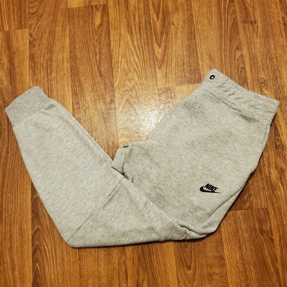 Nike Tech Fleece Jogger Pants Men Medium Grey Sweatpants Sportswear‎